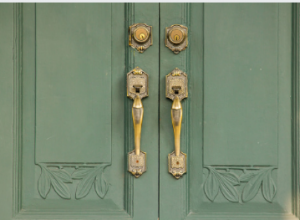 LoandCoInteriors brass door handles